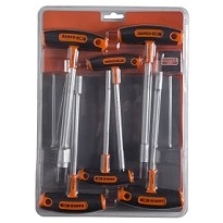 JUEGO DESTORNILLADORES MANGO T STECKER 5-13mm 6 PIEZAS (903T-3)