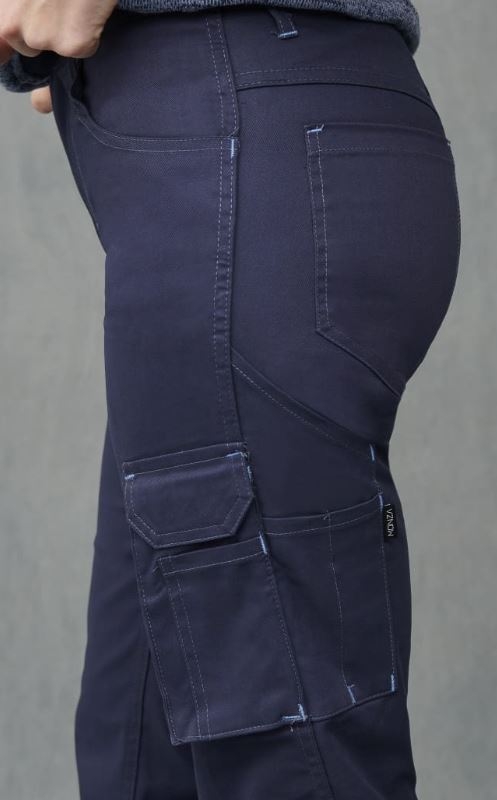 PANTALON STRETCH AZUL T-44 (1147)