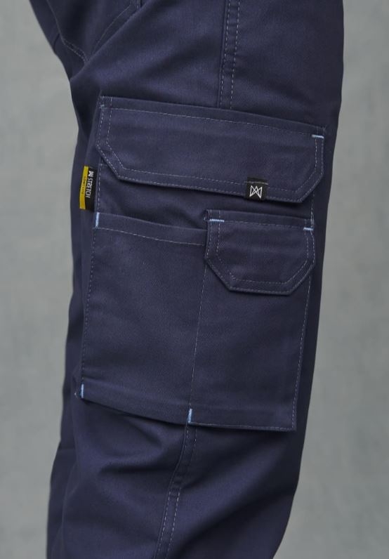PANTALON STRETCH AZUL T-44 (1147)