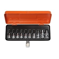 JUEGO LLAVES DE VASO ALLEN MACHO PULGADAS 1/2" 10un. (7809Z/10)