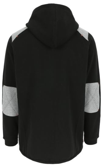 SUDADERA C/CAPUCHA NEGRO T-XL (JUNO)