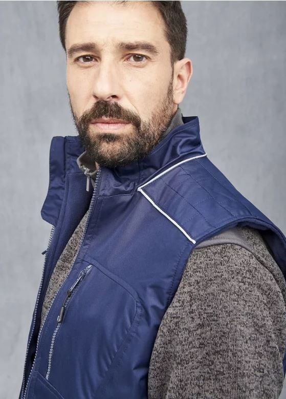 CHALECO IMPERMEABLE MARINO T-L (4819)