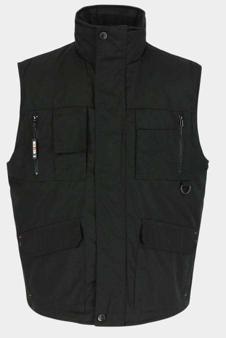 CHALECO ACOLCHADO NEGRO (DONAR)