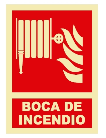 SENAL PVC 297X210 BOCA DE INCENDIO (C512)