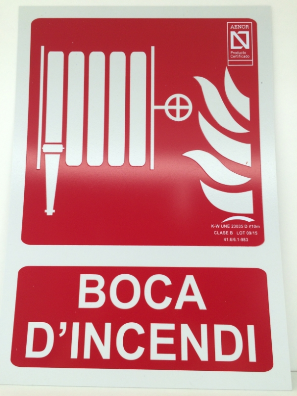 SENAL PVC 297X210 BOCA D´INCENDI (C512)