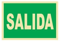 SENAL PVC 297X210 SALIDA (N101)