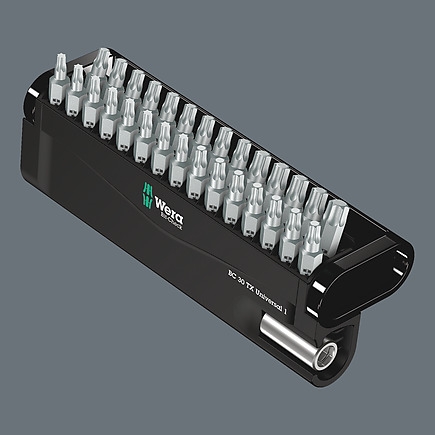 BIT-CHECK 30 TX ESTUCHE 30 PUNTA TORX + PORTA PUNTAS