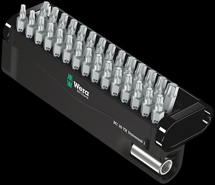 BIT-CHECK 30 TX ESTUCHE 30 PUNTA TORX + PORTA PUNTAS